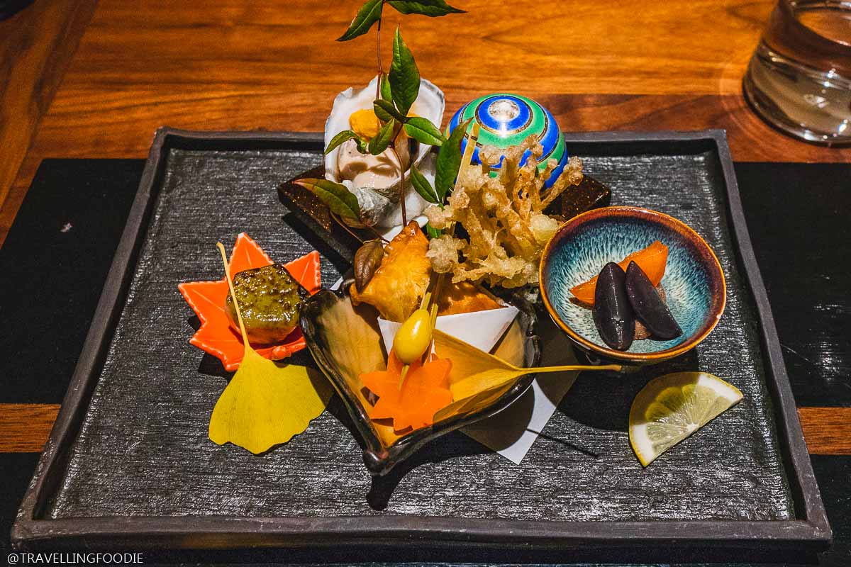 n/naka signature dishes Shiizakana
Zensai
Wagyu Beef